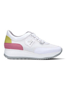 AGILE BY RUCOLINE Sneaker donna bianca/rosa/gialla SNEAKERS