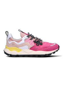 FLOWER MOUNTAIN Sneaker donna rosa in suede SNEAKERS