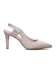 FRICKY Slingback donna grigia DECOLLETE TALL SCOP