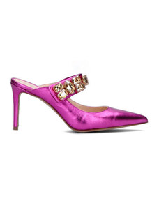 GIANCARLO FITTIPALDI Slingback donna rosa in pelle SABOT