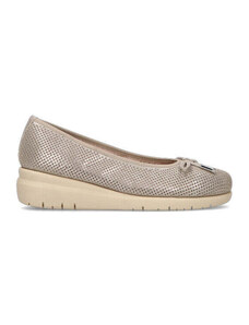 MELLUSO Scarpa comfort donna argento in pelle SNEAKERS