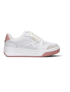 MUNICH Sneaker donna bianca/rosa in pelle SNEAKERS