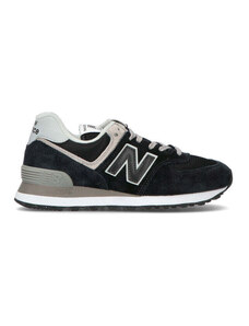 NEW BALANCE Sneaker donna nera in suede SNEAKERS