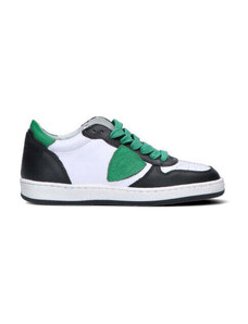 PHILIPPE MODEL Sneaker bimba bianca/nera/verde SNEAKERS