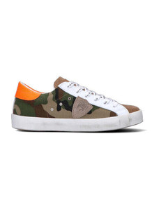 PHILIPPE MODEL Sneaker bimba verde militare/arancio SNEAKERS