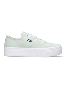 TOMMY HILFIGER JEANS Zeppa donna acquamarina SNEAKERS