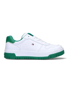 TOMMY HILFIGER Sneaker ragazzo bianca/verde SNEAKERS