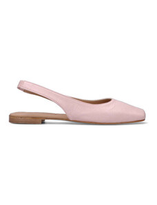 TON GOUT Slingback donna rosa in pelle DECOLLETE TALL SCOP