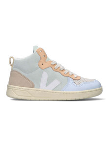 VEJA Sneaker donna acquamarina in suede SNEAKERS