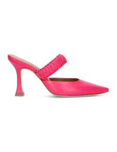 VICENZA Slingback donna rosa in pelle DECOLLETE TALL SCOP
