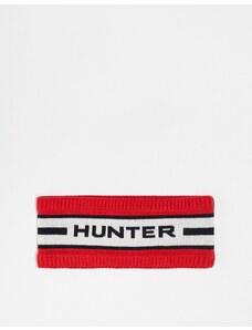 Hunter - Apre Ski - Scaldatesta in maglia nero con logo