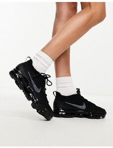 Nike - Air Vapormax 2023 NN Flyknit - Sneakers nere e grigio antracite-Nero