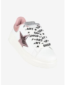 Shop Art Kim Sneakers Donna Con Zeppa Bianco Taglia 37