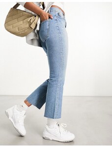 ASOS DESIGN - Jeans cropped dritti anni '90 blu vintage