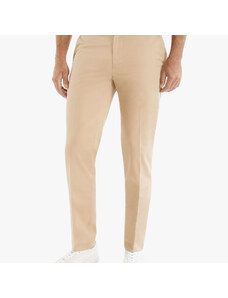 Brooks Brothers Pantalone chino in cotone elasticizzato beige scuro - male Pantaloni casual Beige 30