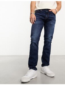 Only & Sons - Weft - Jeans elasticizzati vestibilità classica lavaggio scuro-Blu