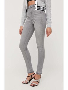 Karl Lagerfeld jeans donna colore grigio