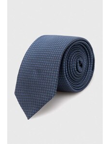 HUGO cravatta con aggiunta di seta