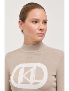 Karl Lagerfeld maglione donna colore beige