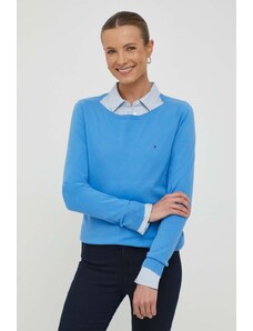 Tommy Hilfiger maglione donna colore blu WW0WW40099