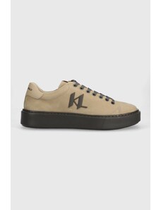 Karl Lagerfeld sneakers in camoscio MAXI KUP KL52217