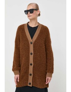 Weekend Max Mara cardigan in lana colore marrone