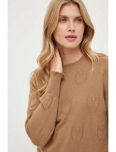 Pinko maglione in cachemirie colore marrone