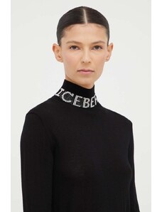Iceberg maglione in lana donna colore nero