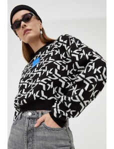 Karl Lagerfeld Jeans maglione in misto lana donna