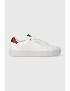 Tommy Hilfiger sneakers in pelle COURT THICK CUPSOLE LEATHER FM0FM04830