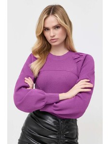 Karl Lagerfeld maglione donna colore violetto