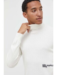 Karl Lagerfeld Jeans maglione in misto lana uomo