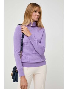 Beatrice B maglione in lana donna colore violetto