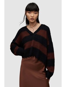 AllSaints maglione in misto lana LOU CROP donna
