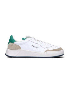 PRIMIGI Sneaker bimbo bianca/verde in pelle SNEAKERS