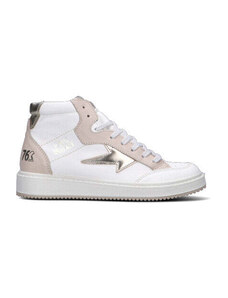 PRIMIGI Sneaker bimba bianca/rosa/oro in pelle SNEAKERS