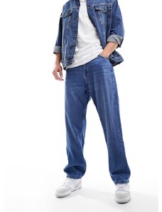 Bershka - Jeans larghi blu