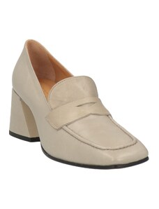 Dune Believing Ballerine Donna Con Tacco Blocco - Pelle Testurizzata, Punta Rotonda - Comode - 5