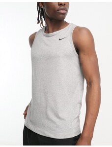 Nike Training - Dri-FIT - Top senza maniche grigio