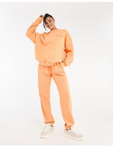 The Couture Club - Joggers oversize arancioni in coordinato-Arancione