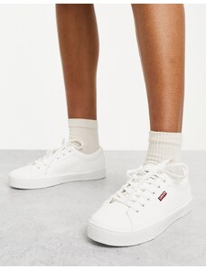 Levi's - Malibu - Sneakers bianche con logo-Bianco
