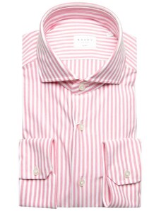Xacus Camicia rosa Flex Shirt a righe