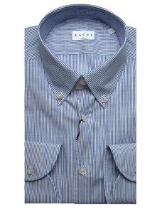 Xacus Camicia Tailor fit a righe sottili