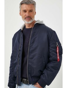 Alpha Industries giacca bomber MA-1 ZH Back EMB uomo