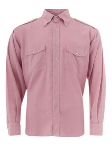 Camicia Stile Militare Tom Ford 44 Rosa 2000000011141