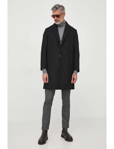 Sisley cappotto con aggiunta di lana