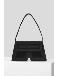 Karl Lagerfeld borsa in pelle scamosciata