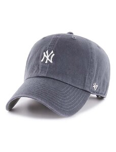 47 brand berretto da baseball in cotone MLB New York Yankees B-BSRNR17GWS-VN