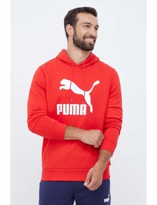 Puma felpa in cotone uomo con cappuccio