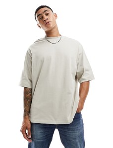 Only & Sons - T-shirt super oversize beige-Neutro